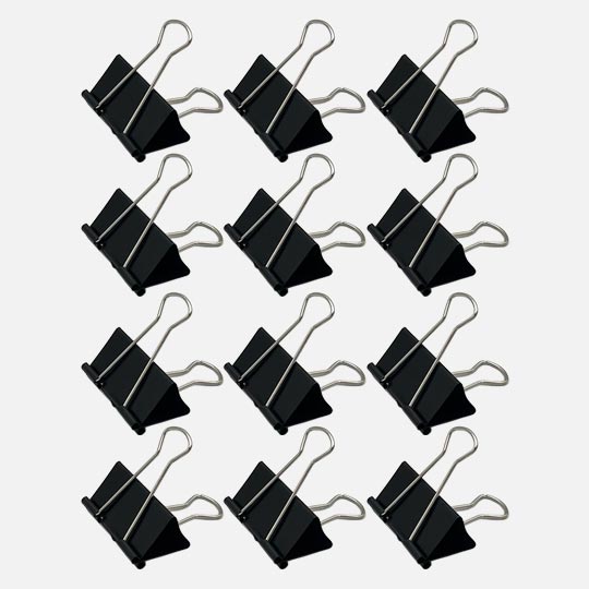 OVJ Binder Clip 19mm x 12