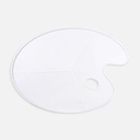 DELI Plastic Palette 3-Well
