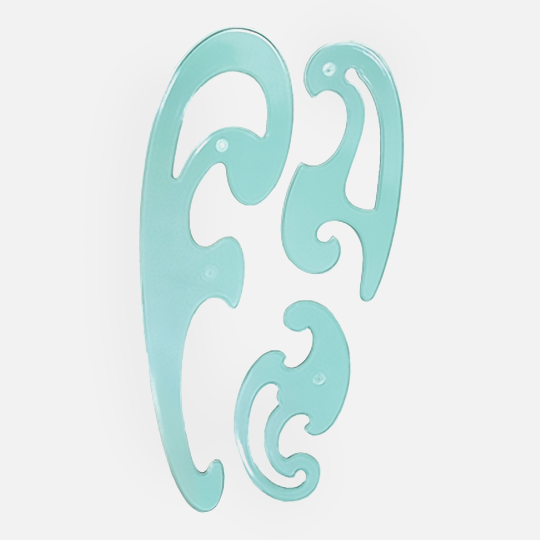 COX French Curve x 3