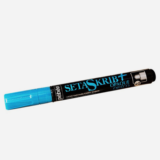 PEBEO Setaskrib+ Opaque Fabric Marker 4mm Light Blue