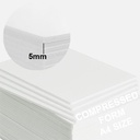 ART FOAM Natural Compress Foam Board 5mm A4