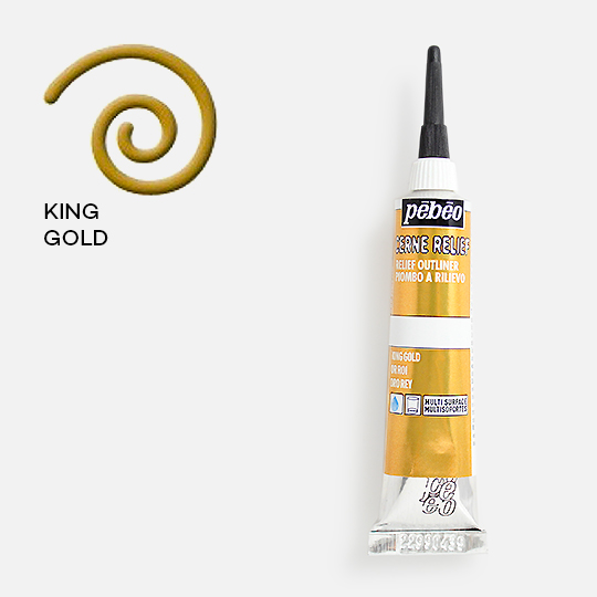 PEBEO Cerne Relief Outliner 20ml King Gold