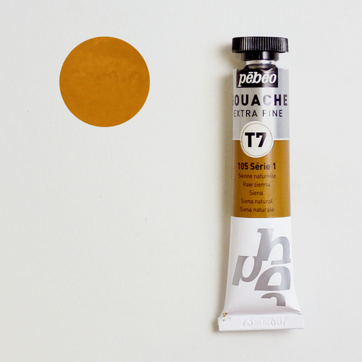 PEBEO T7 Extra Fine Gouache 20ml 105 Raw Sienna