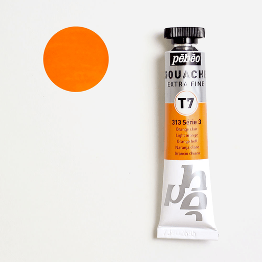 PEBEO T7 Extra Fine Gouache 20ml 313 Light Orange