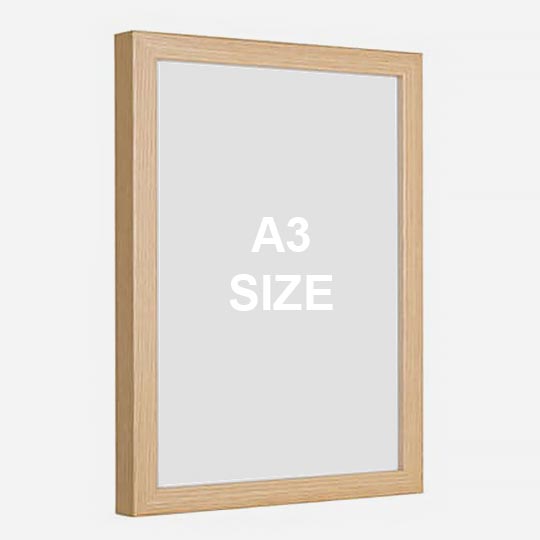 OVJ Wooden Picture Frame A3 Natural