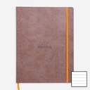 RHODIA Softcover Lined Notebook 90gsm B5 x 80 Chocolate