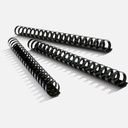 GBC CombBind Black Plastic Comb 195-Sheet  22mm x 50