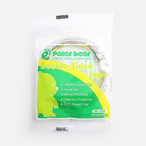 POLAR BEAR Double-Sided Tissue Tape 9mm x 10m