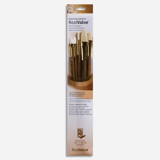 PRINCETON 9148 Real Value Brush Set x 5