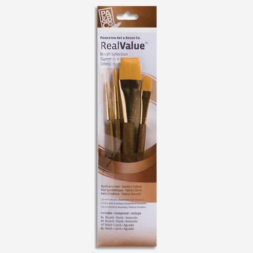 PRINCETON 9146 Real Value Brush Set x 4