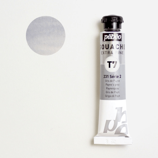 PEBEO T7 Extra Fine Gouache 20ml 231 Payne’s Grey