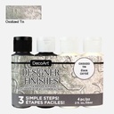 DECOART Designer Finishes 59ml Oxidized Tin Set x 4