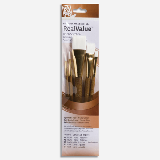 PRINCETON 9144 Real Value Brush Set x 5
