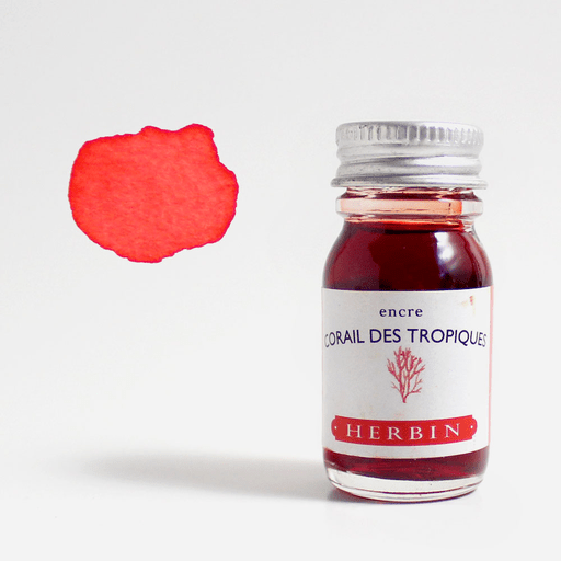JACQUES HERBIN Fountain Pen Ink 10ml Corail Des Tropiques