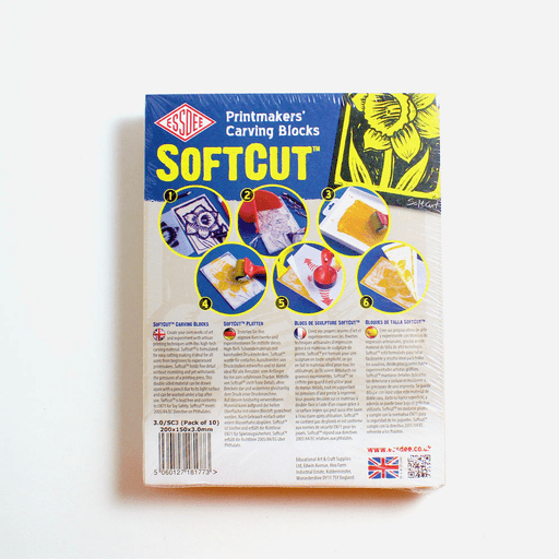 ESSDEE Softcut Carving Block 3mm x 15cm x 21cm x 10