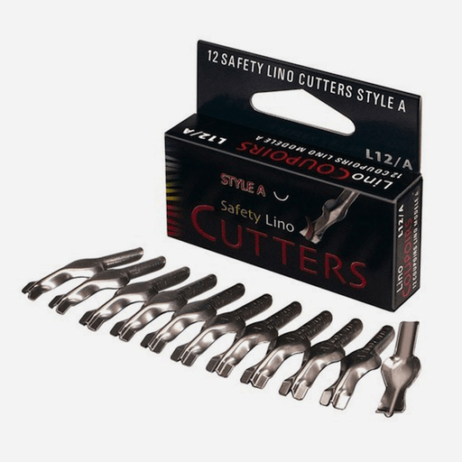 ESSDEE Safety Lino Cutter Style A Set x 12