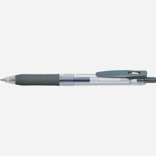 ZEBRA Sarasa Clip Roller Pen 0.4mm Grey
