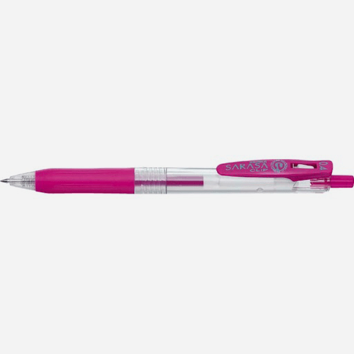 ZEBRA Sarasa Clip Roller Pen 0.4mm Magenta
