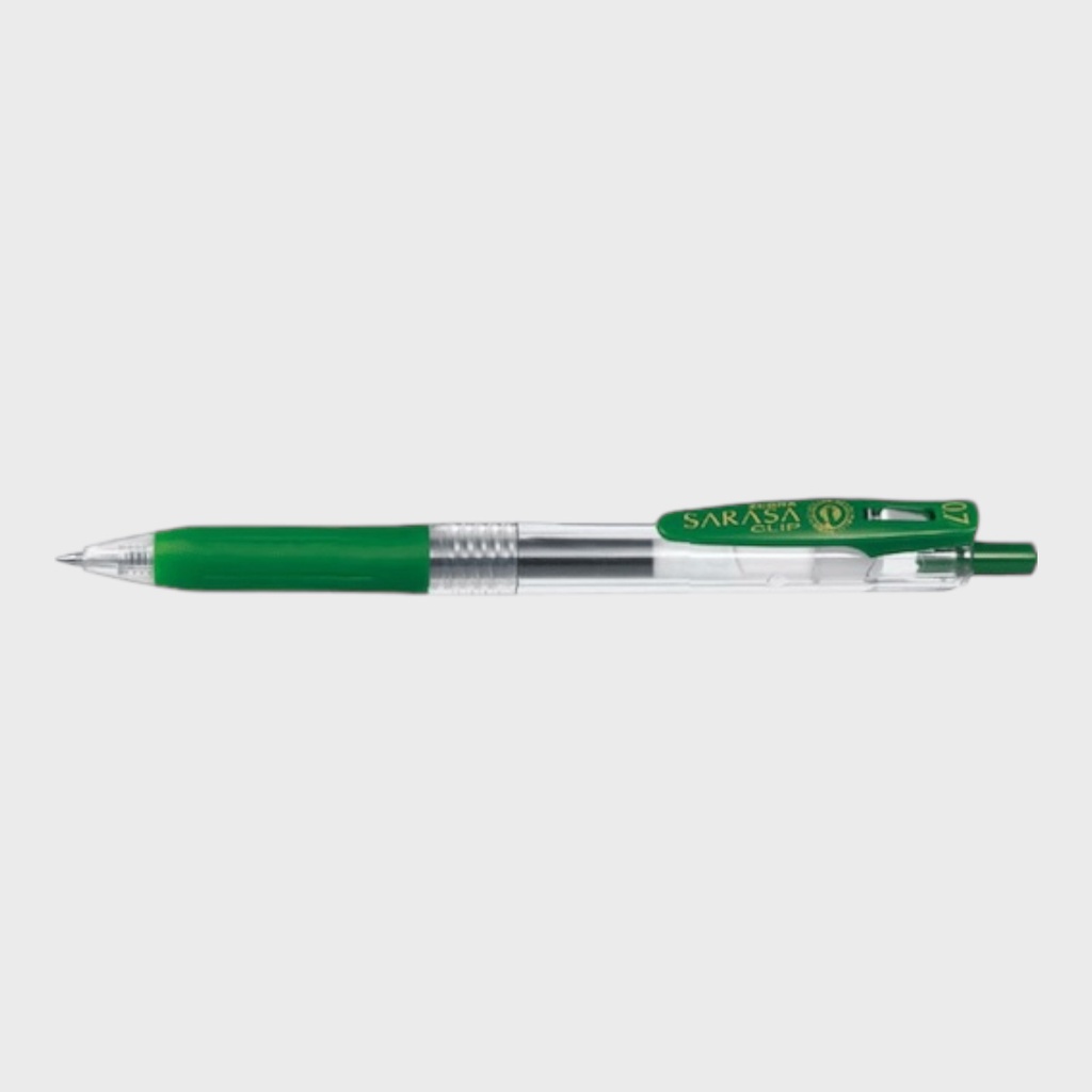 ZEBRA Sarasa Clip Roller Pen 0.7mm Viridian