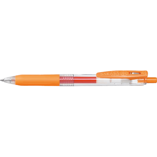 ZEBRA Sarasa Clip Roller Pen 0.7mm Orange