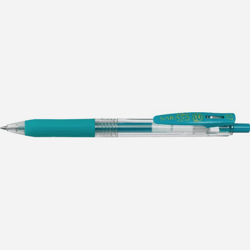ZEBRA Sarasa Clip Roller Pen 0.7mm Blue Green