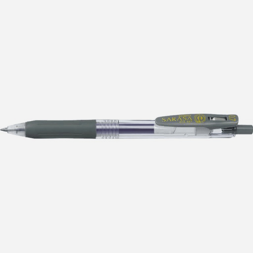 ZEBRA Sarasa Clip Roller Pen 0.7mm Grey