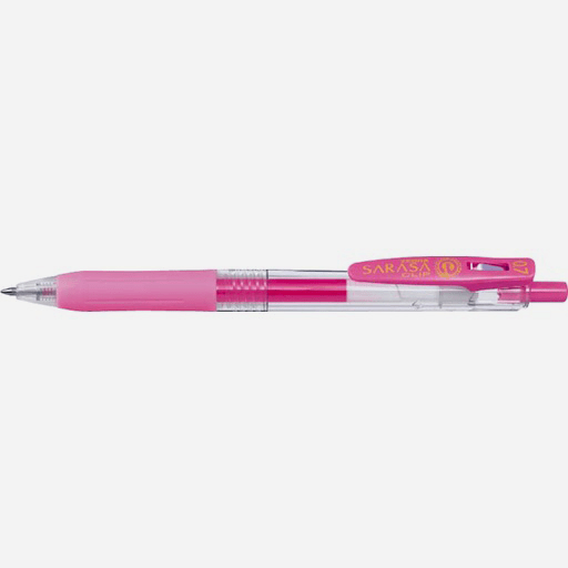 ZEBRA Sarasa Clip Roller Pen 0.7mm Light Pink