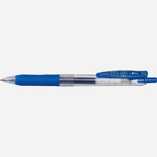 ZEBRA Sarasa Clip Roller Pen 0.7mm Cobalt Blue