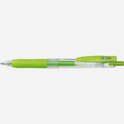 ZEBRA Sarasa Clip Roller Pen 0.7mm Light Green