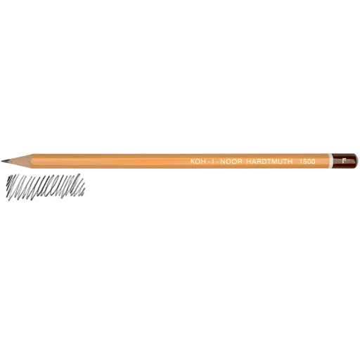KOH-I-NOOR 1500 Professional Graphite Pencil F