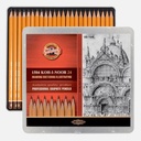 KOH-I-NOOR 1500 Professional Graphite Pencil Complete Set x 24