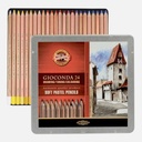 KOH-I-NOOR Gioconda Soft Pastel Pencil Set x 24