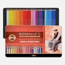 KOH-I-NOOR Mondeluz Watercolor Pencil Metal Tin Set x 72