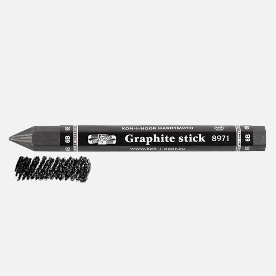 KOH-I-NOOR Graphite Stick 6B