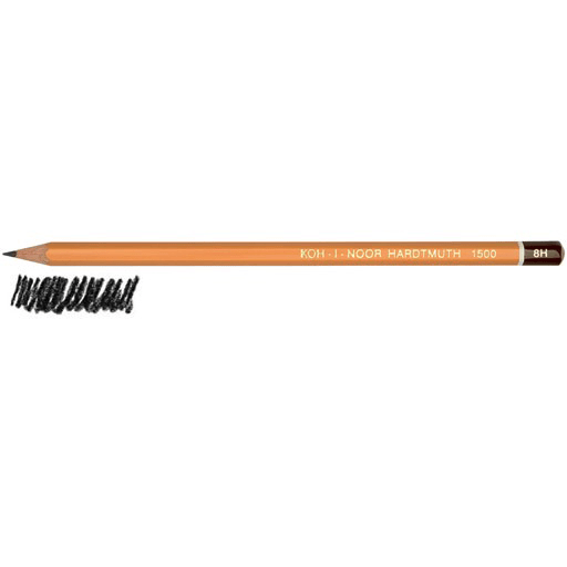 KOH-I-NOOR 1500 Professional Graphite Pencil 8B