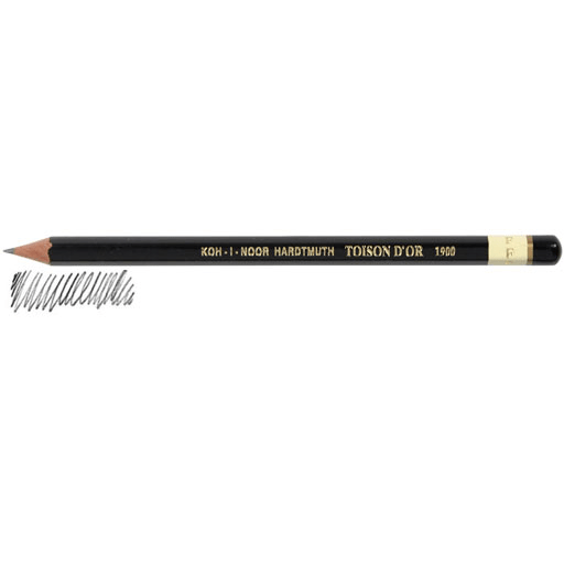KOH-I-NOOR Toison D'or Professional Graphite Pencil F