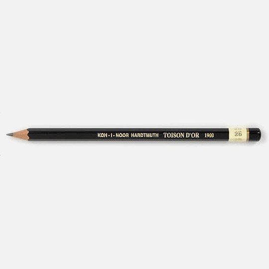 KOH-I-NOOR Toison D'or Professional Graphite Pencil 2B