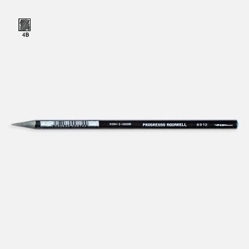 KOH-I-NOOR Progresso Woodless Water-Soluble Graphite Pencil 4B