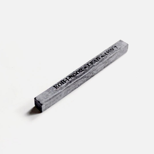 KOH-I-NOOR Gioconda Black Drawing Lead Block 2 Medium