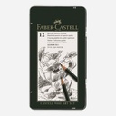FABER-CASTELL Castell 9000 Graphite Pencil Art Set x 12 (HB-8B)