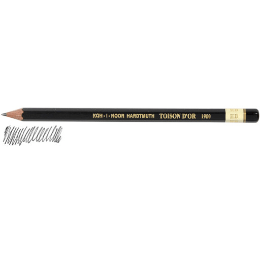KOH-I-NOOR Toison D'or Professional Graphite Pencil HB