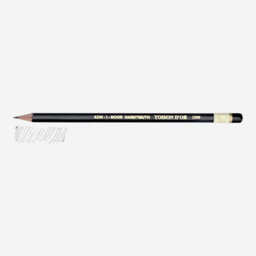 KOH-I-NOOR Toison D'or Professional Graphite Pencil 9H