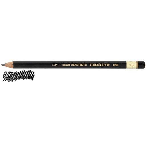 KOH-I-NOOR Toison D'or Professional Graphite Pencil 7B