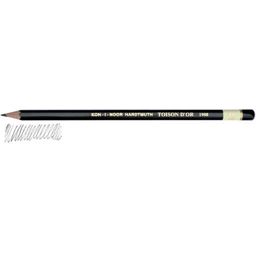 KOH-I-NOOR Toison D'or Professional Graphite Pencil 4H