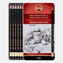 KOH-I-NOOR Toison D'or Professional Graphite Pencil Art Set x 12