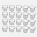 OVJ Plastic Round Container 40mm x 30mm x 100