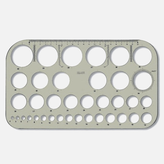 KOH-I-NOOR Circle Template