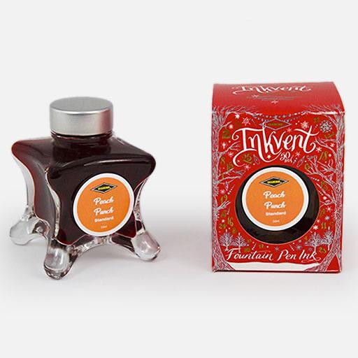 DIAMINE Inkvent Red Standard Fountain Pen Ink 50ml Peach Punch