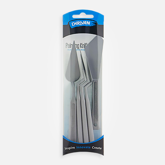 DERIVAN Matisse Plastic Painting Knife Set x 5