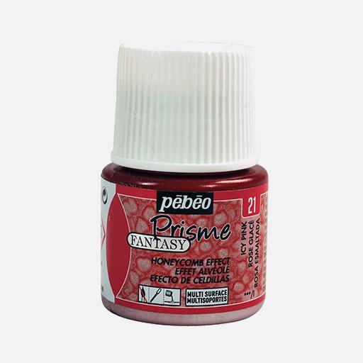 PEBEO Fantasy Prisme Honeycomb Paint 45ml 21 Icy Pink